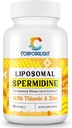 男性と女性のための30mgのSpermidineの補足、高い吸収、Spermidine 3HCL - 細胞の更新、長寿及び認知、発酵させた小麦のゲルムのエキス、純粋及び自然、60のSoftgelsのため