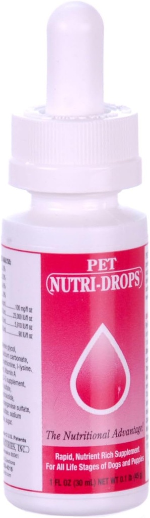 Bovidr の実験室ペットNutri-Drops - 1 つの oz