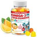 DR. MoriTZ ビーガンオメガ 3 子供のためのグミーとトドル (90 カウント), オメガ 3 ブラインと心臓の健康のための子供ガミー, 魚油とグルテンフリー