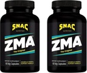SNAC ZMA 元の回復及び睡眠の補足は、筋肉回復、免疫サポートを促進し、亜鉛、マグネシウム及びビタミン B6、180 の野菜のカプセル(90 の計算の 2 パック)と眠りを回復します