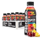Protein2o 15gの粘着性の隔離された水和の飲み物プラスのエネルギー及び焦点、電解物の350mg、カフェインの125mg、砂糖は、チェリーのLemonade、16.9のozのびん放します(12のパック)