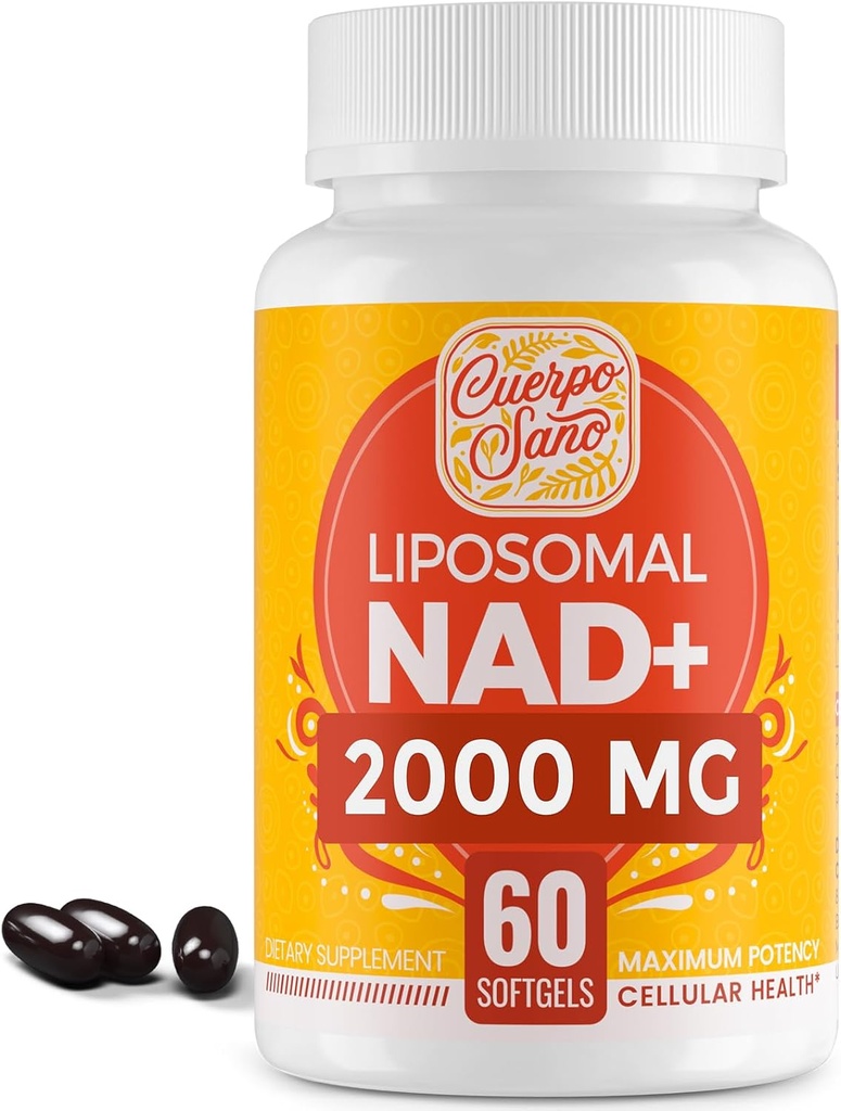 2000のMGのNADの補足、高吸収のLiposomal NAD+、より有効なNicotinamideの肋骨、純粋な及びプラスのブーストの補足、老化の防衛、Metabolism及び細胞、60のsoftgels