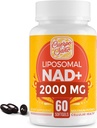2000のMGのNADの補足、高吸収のLiposomal NAD+、より有効なNicotinamideの肋骨、純粋な及びプラスのブーストの補足、老化の防衛、Metabolism及び細胞、60のsoftgels