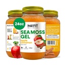 海苔ゲル生(12味) 24oz ワイルドクラフトゴールドシーモス ゲル セントルシア | 92 ビタミンとミネラル | 純粋な未加工+非GMO | ビーガンスーパーフード