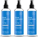 Pure Magnesium Oil Spray 12oz (3 Pack) – Organic USP Grade Magnesium Spray, Topical Magnesium Glycinate, Magnesium Oil for Feet, Body, Muscles & Leg Cramps – Made in The USA