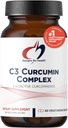 Designs for Health C3 Curcumin Complex - Highly Bioavailable Curcuminoid Turmeric Supplement, 400mg with 3 Bioactive Curcuminoids - Non-GMO, Gluten-Free + Vegetarian (60 Capsules)