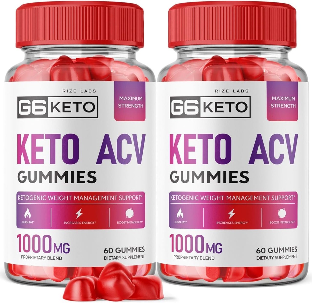 rize ラボ(2パック) G6 Keto グミー - G6 Keto ACV - G6 Keto 減量 - G6 Keto + ACV グミー G6 AC サプリメント ベリー 脂肪 最大強度 G6Keto ゴミタス G6 ガミー G6 Keto ガミー (120 ガミー)