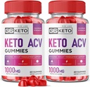 rize ラボ(2パック) G6 Keto グミー - G6 Keto ACV - G6 Keto 減量 - G6 Keto + ACV グミー G6 AC サプリメント ベリー 脂肪 最大強度 G6Keto ゴミタス G6 ガミー G6 Keto ガミー (120 ガミー)