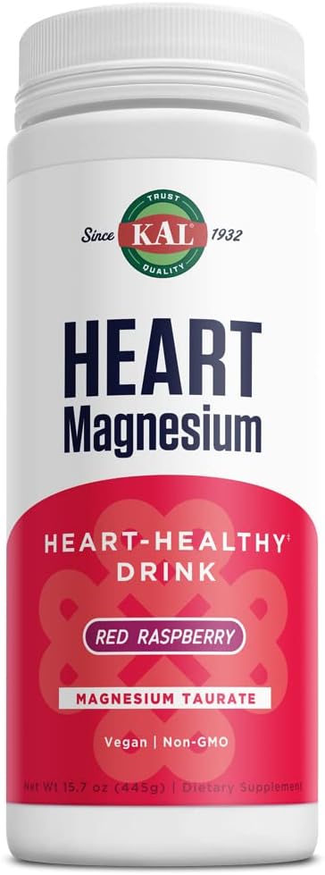 KALの心マグネシウムの飲み物の組合せ、炎症のための赤いラズベリーのマグネシウムの最終的な粉の中心の健康の補足、砂糖は放します、ビーガン、100のサービング、15.7のoz