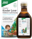Floradix Kinder Love Children's Multivitamin - ハーブサプリメント - 子供のための液体マルチビタミン - ビタミンA、C、D&E、カルシウム&その他 - ベジタリアン、非GMO、グルテンフリー - 8.5 fl oz