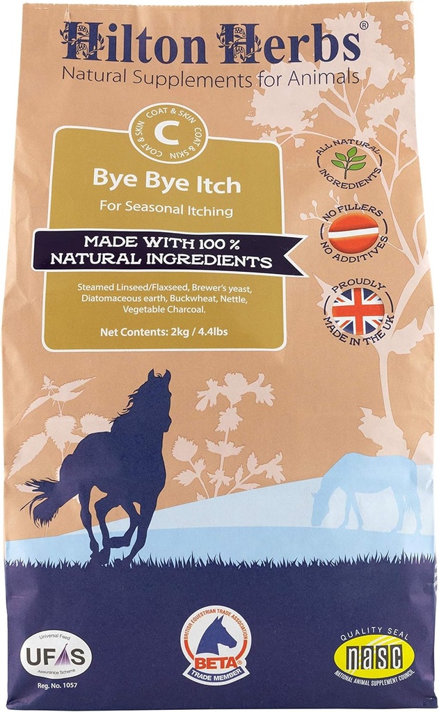 Hilton Herbs 70404 Bye Bye Itch Equineの補足1部分4.4lb