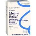 Foster & Thrive ChestのCongestion Mucusの延長解放、600のmg GuaifenesinはExcess Mucus、(Mucinex 12時間の延長解放と比較する)、40のタブレットによって使用されるChestの輻輳を取り除きます