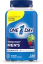 One A Day Men’s Multivitamin Gummies, Multivitamin for Men with Vitamin A, C, D, E, Calcium & More To Support Healthy Muscle Function, Gummies, 230 Count