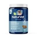 NaturVetシニアアドバンストインコニエンスドッグサプリメント - 犬の膀胱制御をサポートするのに役立ちます, 通常調整 - 植物のシナジーブレンドが含まれています - 120 Ct. 柔らかい咀嚼