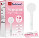 専門化された女性腟pHのバランステストは10部分、イースト感染症の検出のキット、女性、安全および衛生学のために設計されているBVテストに付きます