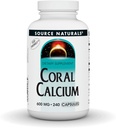 ソースナチュラルサンゴカルシウム - 600mg - 240カプセル