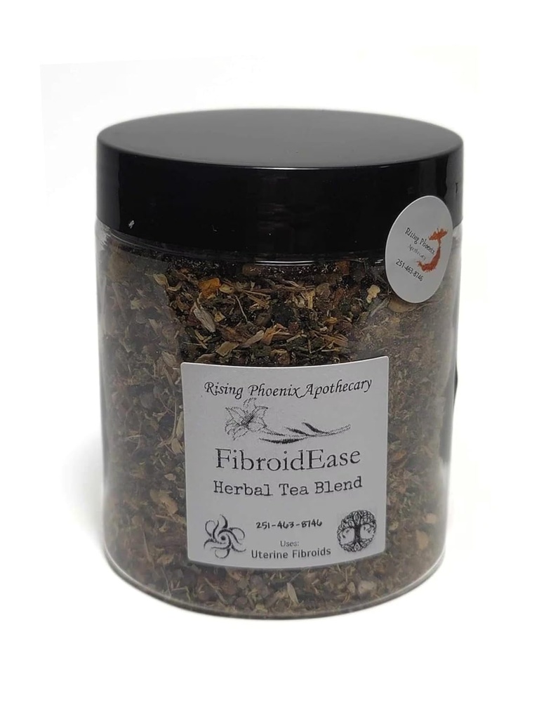 ライジングフェニックスApothecary Fibroid Easeハーブティーブレンド - Loose Tea (8oz)