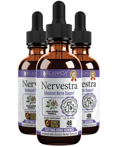 NervestraのNerveの健康サポート補足-速い吸収の草の液体の方式-ターメリック、白いWillowの樹皮、B-Vitaminsのアルファリポ酸、アセチルLカルニチンおよび多く