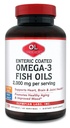 Olympian の実験室の Enteric は Omega 3 の魚油、サービングごとの 2000 の mg/60 のサービング、120 の Softgels に塗りました