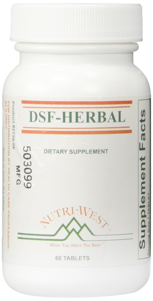 DSF Herbal - Nutri Westによる60錠