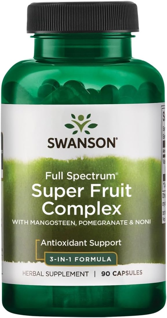Swanson Mangosteen/Pomegranate/Noniの複雑な酸化防止サポート 胃腸サポート240のミリグラム90のカプセル