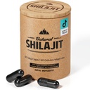 NATURAL SHILAJIT カプセル(2か月の供給) - 60 カウント - マルクト酸&トレースミネラル、エネルギー、免疫サポート、バイタリティのための植物ベースの栄養素の男性と女性のためのシラジット
