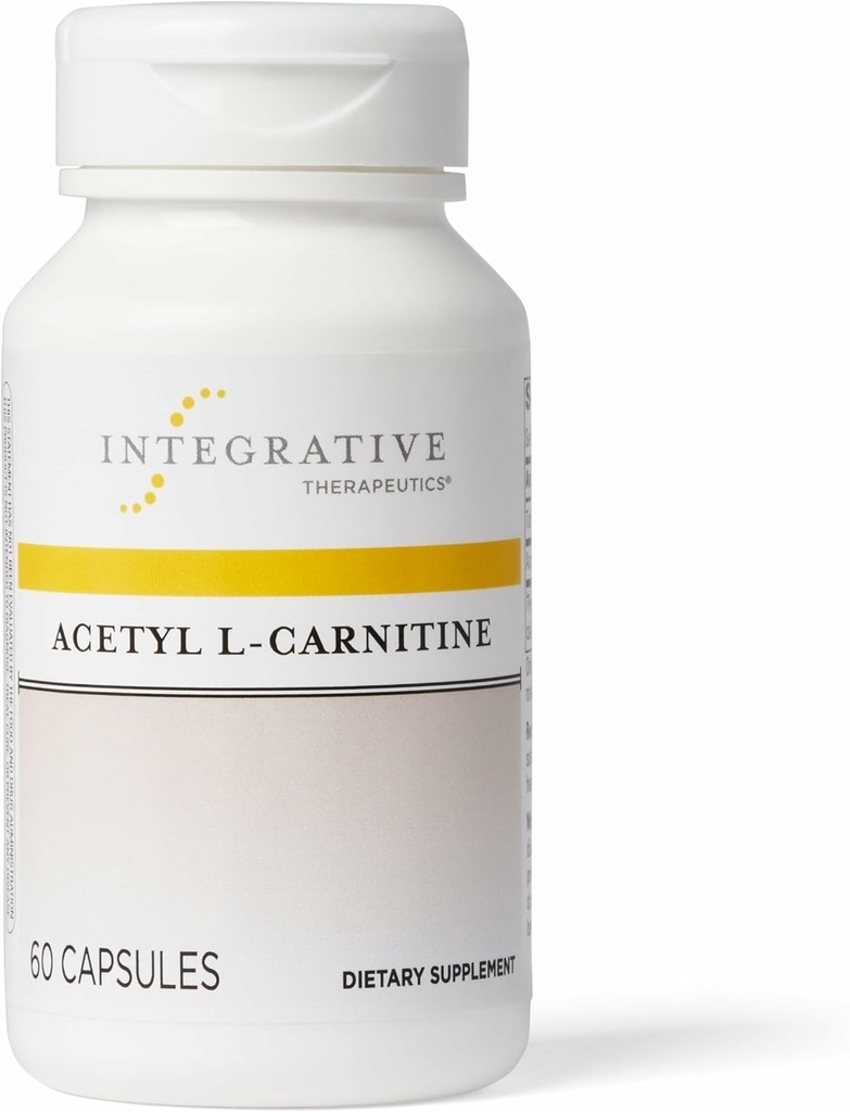 Integrative Therapeutics Acetyl L-Carnitine - サポート健康な細胞エネルギー生産* - サポートNerveの細胞機能* - ビーガン、グルテンフリー及び酪農場なし - 60のカプセル(30のサービング)