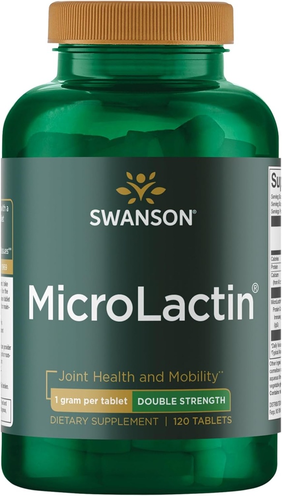 Swanson Microlactinの倍強さ1000のミリグラム120タブ