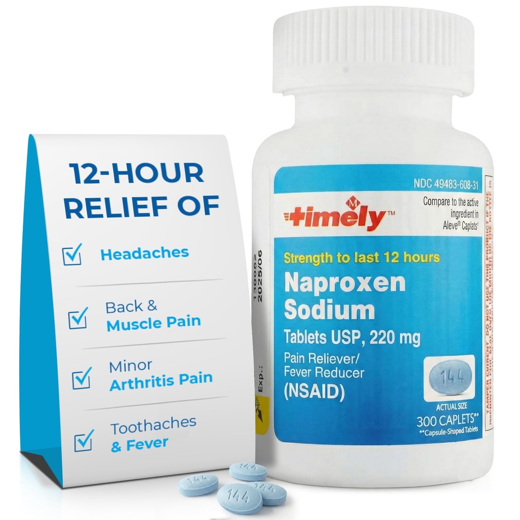 株式会社タイムキャップ LABS 時機を得たNaproxenナトリウム220mg - 頭痛、歯の痛み、マイナー関節炎痛みの軽減、背痛、熱 - 最後の12時間 - 300カウント
