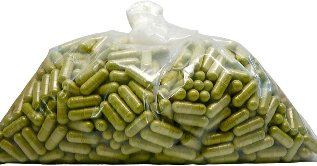 高効力有機ニームリーフカプセル1500mg - バルク1000カプセル - ニームリーフエキス - ナチュラル免疫サポート、デトックス&スキン健康 - 非GMO、ビーガン、グルテンフリーハーブサプリメント