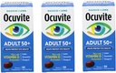 Ocuvite (Pack of 3) Eye Vitamin Adult 50+ Formula, 150 Soft Gels Total