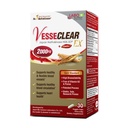 LABO Nutrition VesseClear EX:Nattokinase NSK-SD+Elastin F for Clean & Flexible Blood Vessel. 日本で最も研究実績のある機能的な用量、酸耐性/剥離カプセル