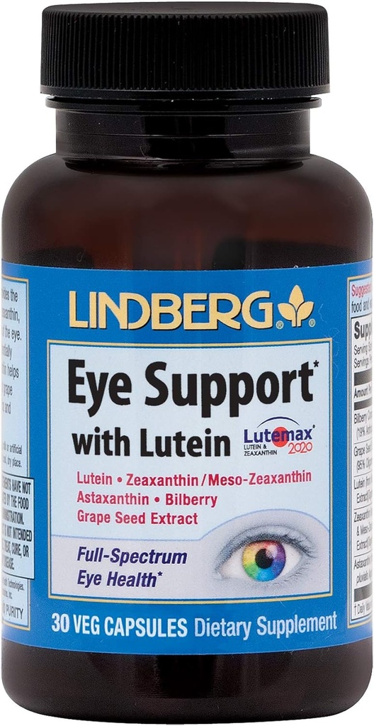 Lutein(30カプセル)付きリンバーグアイサポート*