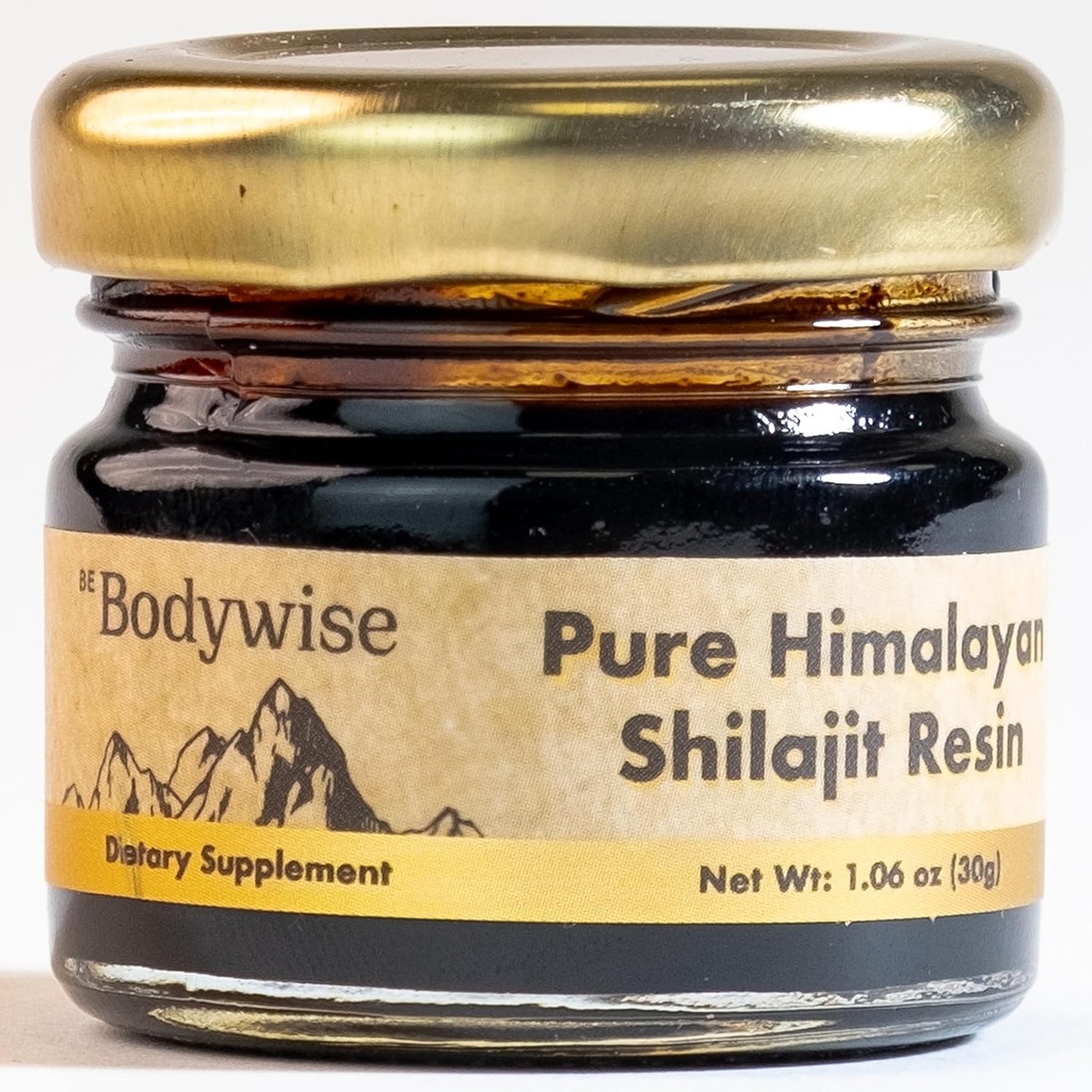 体力的に純粋なヒマラヤシラジット樹脂I 600mg I 75% + フルヴィック酸& 85 + トレースミネラル | ゼロシュガーIラボ 試験済み I 重金属無料 I 100% 認証 & ナチュラル, 男性と女性のための有機I 30 gm.