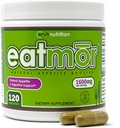 VH Nutrition Eatmor | Appetite Booster | Weight Gain Pills* for Women and Men | Designed for Women with Gentian, Ginger, Alfalfa | 120 Easy-to-Swallow Capsules