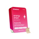 ZENERGYエネルギー経口ストリップ - ミントフレーバー | 40mgカフェイン + 30mg L-テアニン + 100%ビタミンB6&B12 | 0砂糖, 0カロリー, 0 グルテン, 0 アスパルテーム, ビーガン, プラントベース, インスタントアクション | 1 缶 = 30 ストリップ