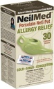 NeilMed Classic Porcelain Neti Pot Green with 30 Premixed Packets