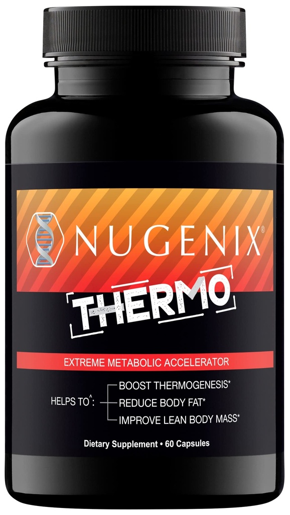 Nugenixの熱-Thermogenic脂肪バーナーの補足は人、極端のメタボリックの加速器、60の計算のための丸薬を錠剤にします