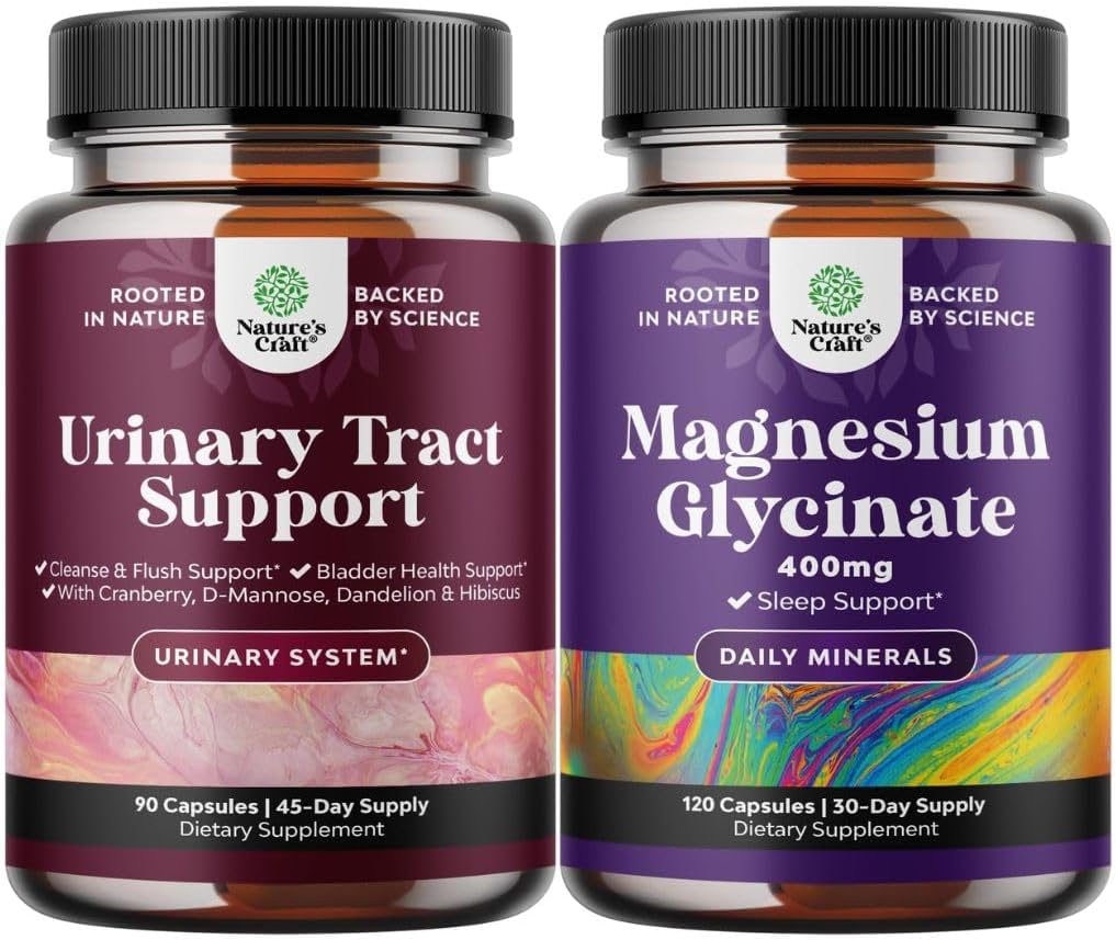 女性のための尿路面電車の健康のためのDのMannoseのカプセルの束 速い代理の極度の集中されたクランベリー90ctおよび純粋なマグネシウムは気分の睡眠および弛緩のためのサービングごとの400mgをGlycinateします