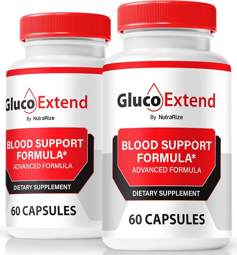 NutraRize(2パック)グルコはカプセルを拡張します、公式グルコは最終エネルギー、優れた血容器の洗剤、GlucoはDetoxのグリコのオプティマイザ、循環サポート(120カプセル)を拡張します