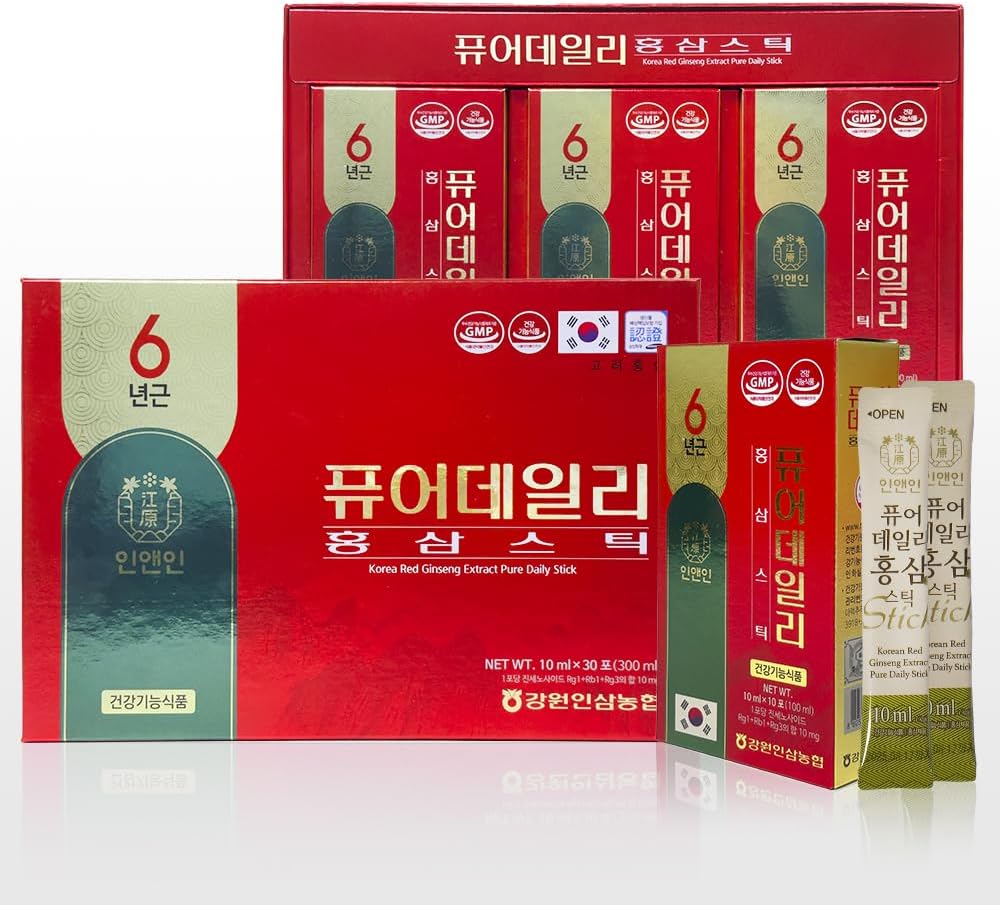 韓国の赤いGinsengのエキスの純粋な毎日の棒香港のサム、人及び女性のための自然なエネルギー ブースター 免疫サポート、疲労回復- 30の棒