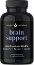 脳サポートサプリメント - ライオンのマネ、Ginkgo Biloba、Bacopa Monnieri&Ashwagandha Root - 自然Nootropics&Brain Boosterと自然な記憶と焦点の補足  60カプセル