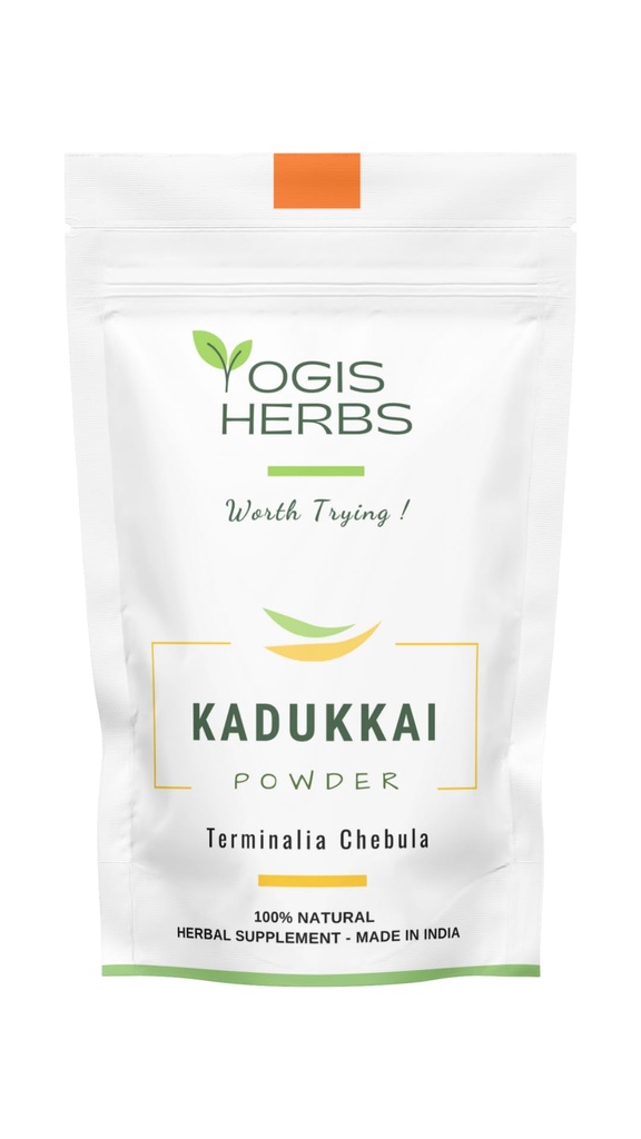 YOGIS HERBS Kadukkaiパウダー(Terminalia Chebula/Haritaki) 1 Lb フレッシュ&ピュア 1 ポンド(パッケージ1)