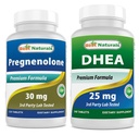 最高の自然 Pregnenolone 30のMg及びCOQ10 100のmg