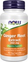 NOW Foods Supplements, Ginger Root Extract 250 mg, Temporary Relief of Upset Stomach*, Digestive Support*, 90 Veg Capsules