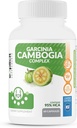 Garcinia Cambogia 95% HCA – 自然でシンプルで純粋な減量サプリメント – 最大強度1400mg – 1ヶ月