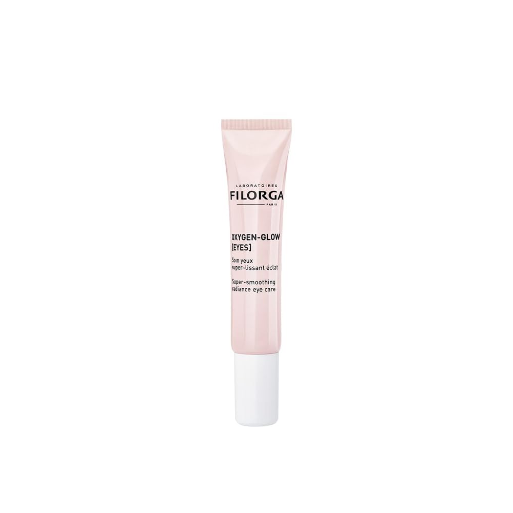 Filorga 酸素-Glow の極度の滑らかな目のクリームは、疲れた目、パフィーおよび暗い円、0.5 の Fl の Oz の急速な毎日の処置のための Hyaluronic の酸および酵素を結合します(パッケージ 1)