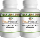 Urinary Free The Flow-Basic - Bladder Stones Dogs - 2 Pack - Natural Remedy Stone Prevention in Dogs - 50 Grams/ea -Herbal Powder - Mix into Food
