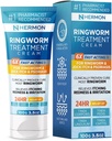 エルモン強力な抗真菌リングミルククリーム - 頑固なRingworm、Jock Itch、Eczema、Tinea Versicolor、Athleteの足のための効果的な治療 - 大人と子供 - 100ml